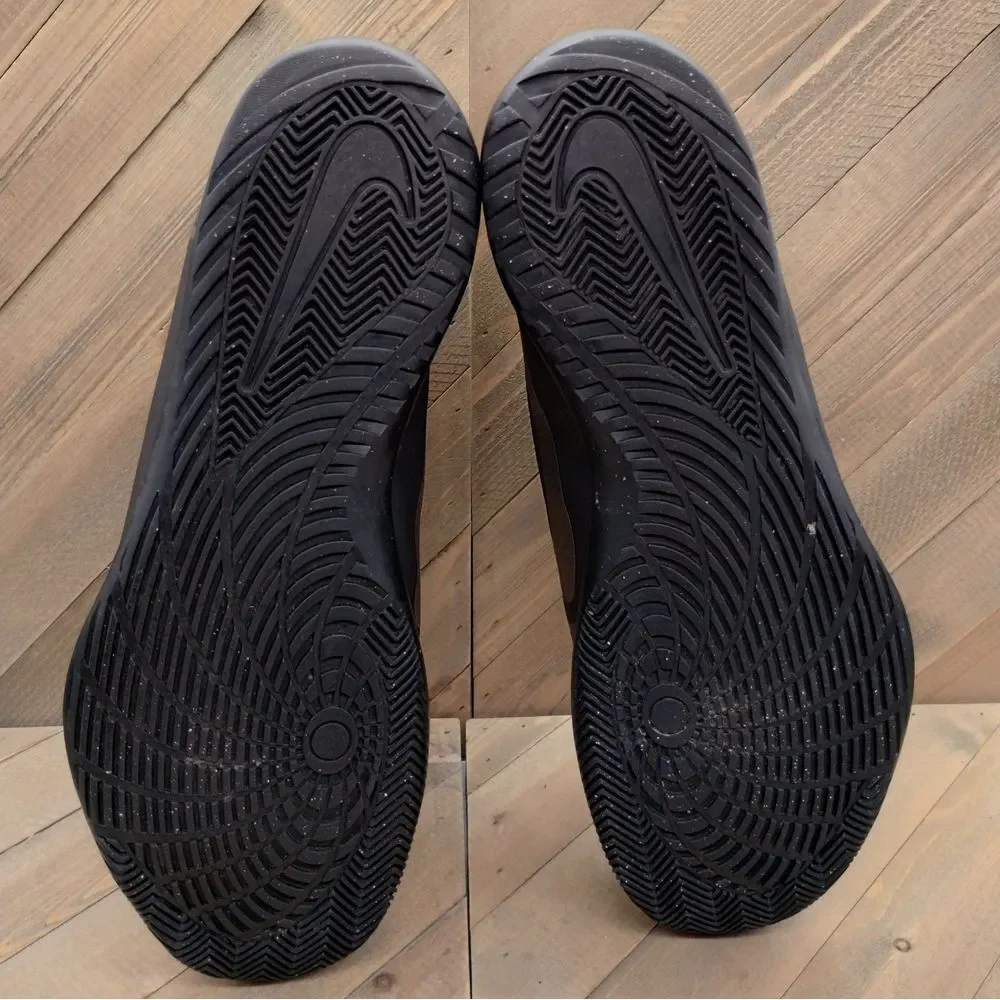 Nike Air Behold NBK Basketball Sneakers Mens Size 13‎ Black Grey Athletic Shoes